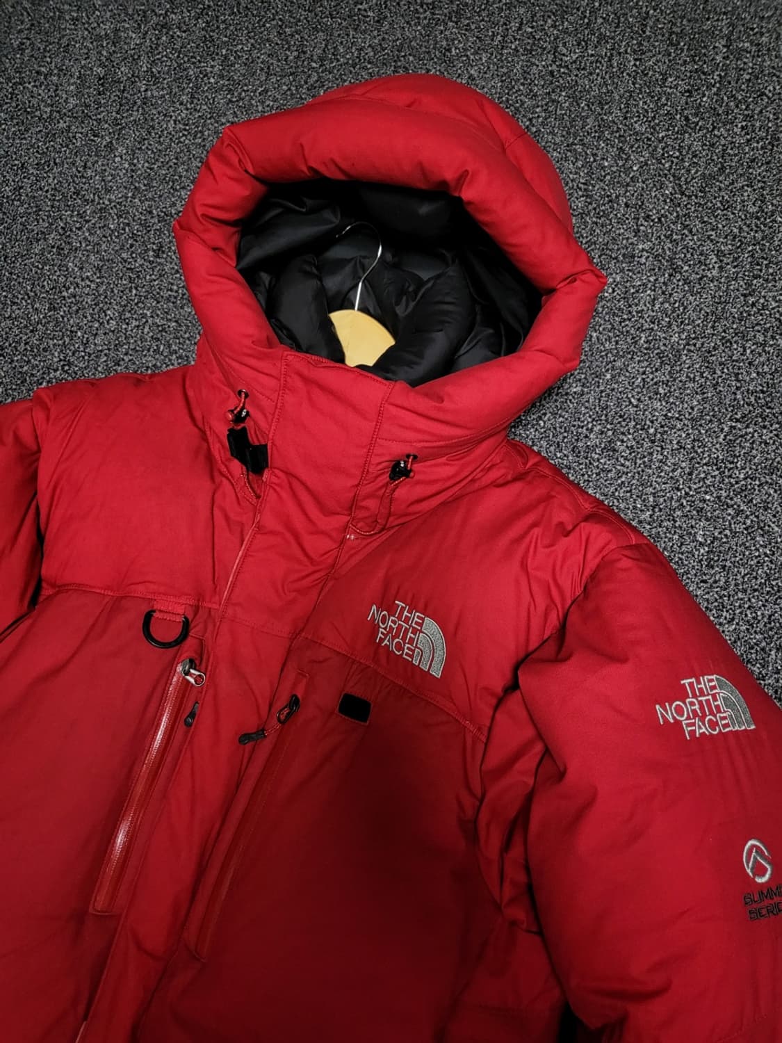 노스페이스 히말라야 대장급 패딩 레드 L 상품이미지3