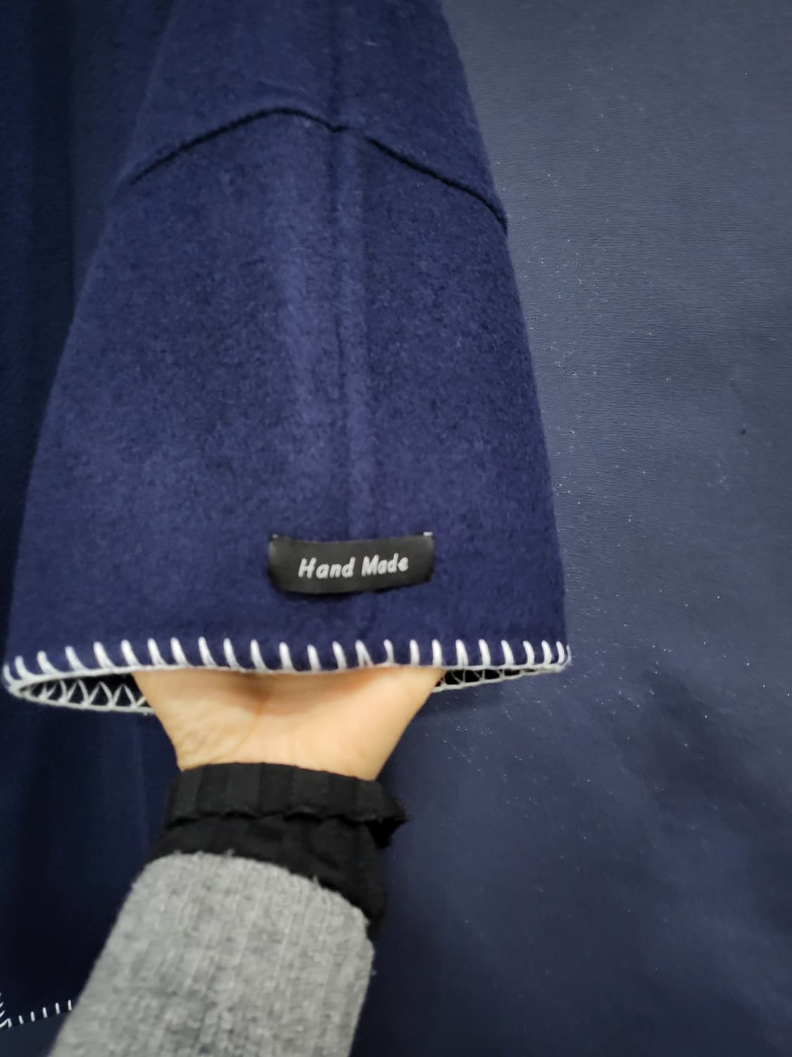 캐시미어 울 혼방 핸드메이드 가디건(새상품) 상품이미지4