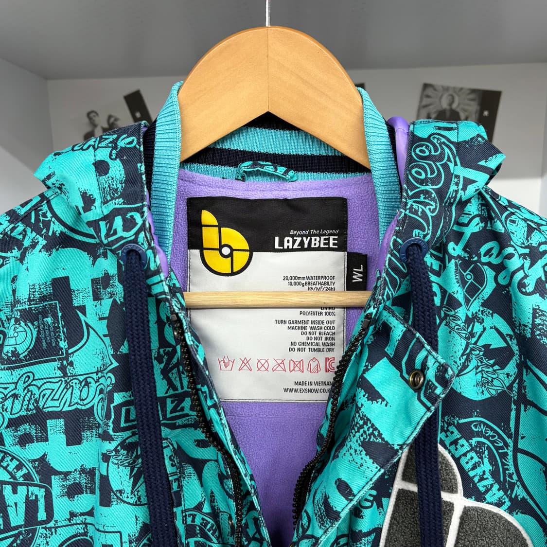 (L) 레이지비 올오버 프린팅 올드스쿨 스키 점퍼 상품이미지7