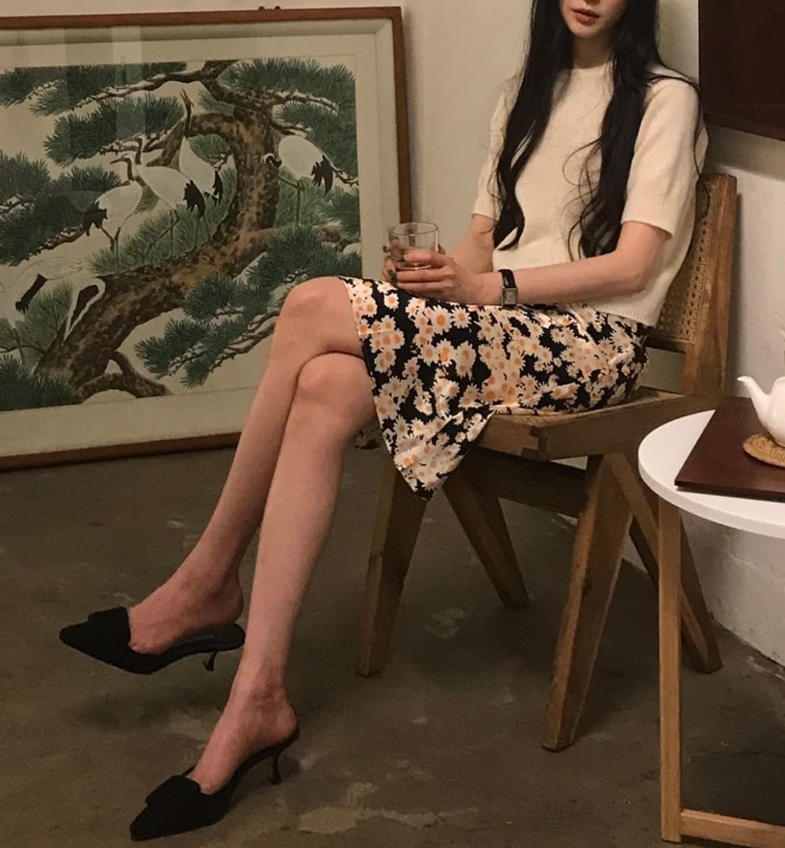 리얼리제이션 플라워파워 스커트 xs 새상품 상품이미지3