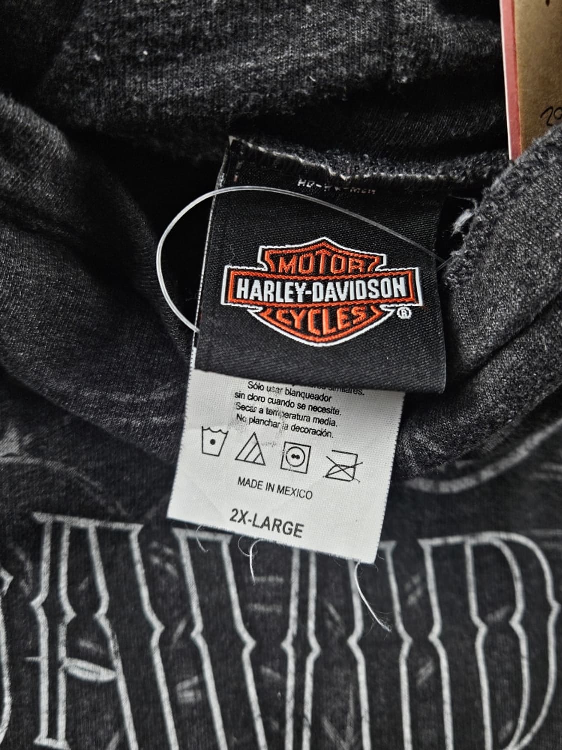 할리데이비슨 스파이더 핸드워머 스웻 후드티셔츠 (2XL) / 9302 상품이미지10