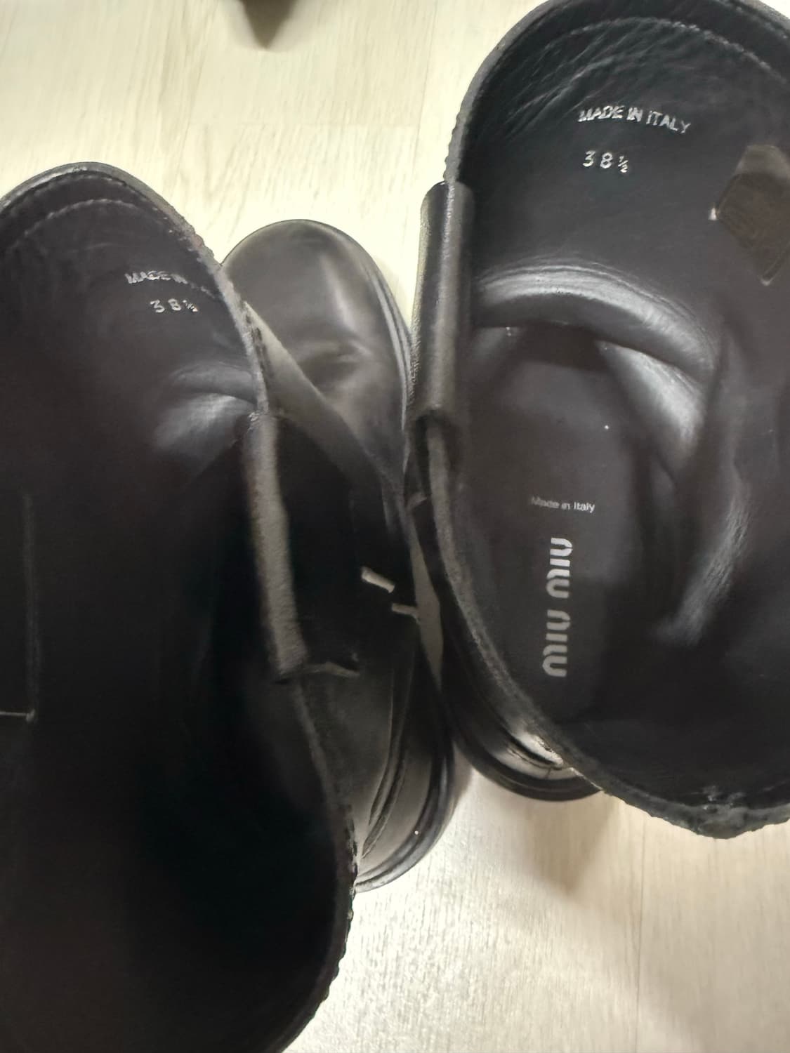 미우미우 miumiu 부츠 38.5  상품이미지4