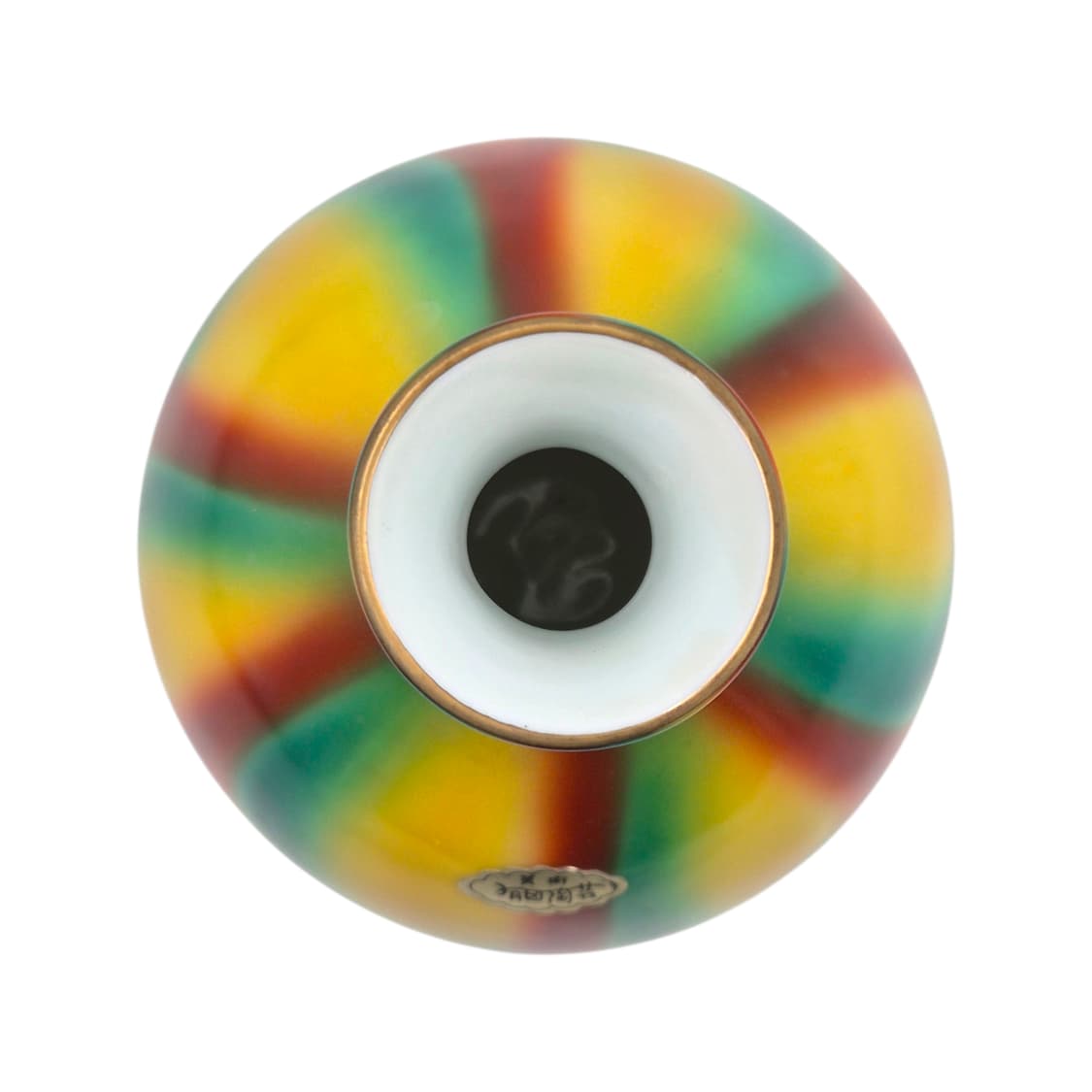 70s 아리타야키 마블 도자기 화병 오르골 상품이미지3