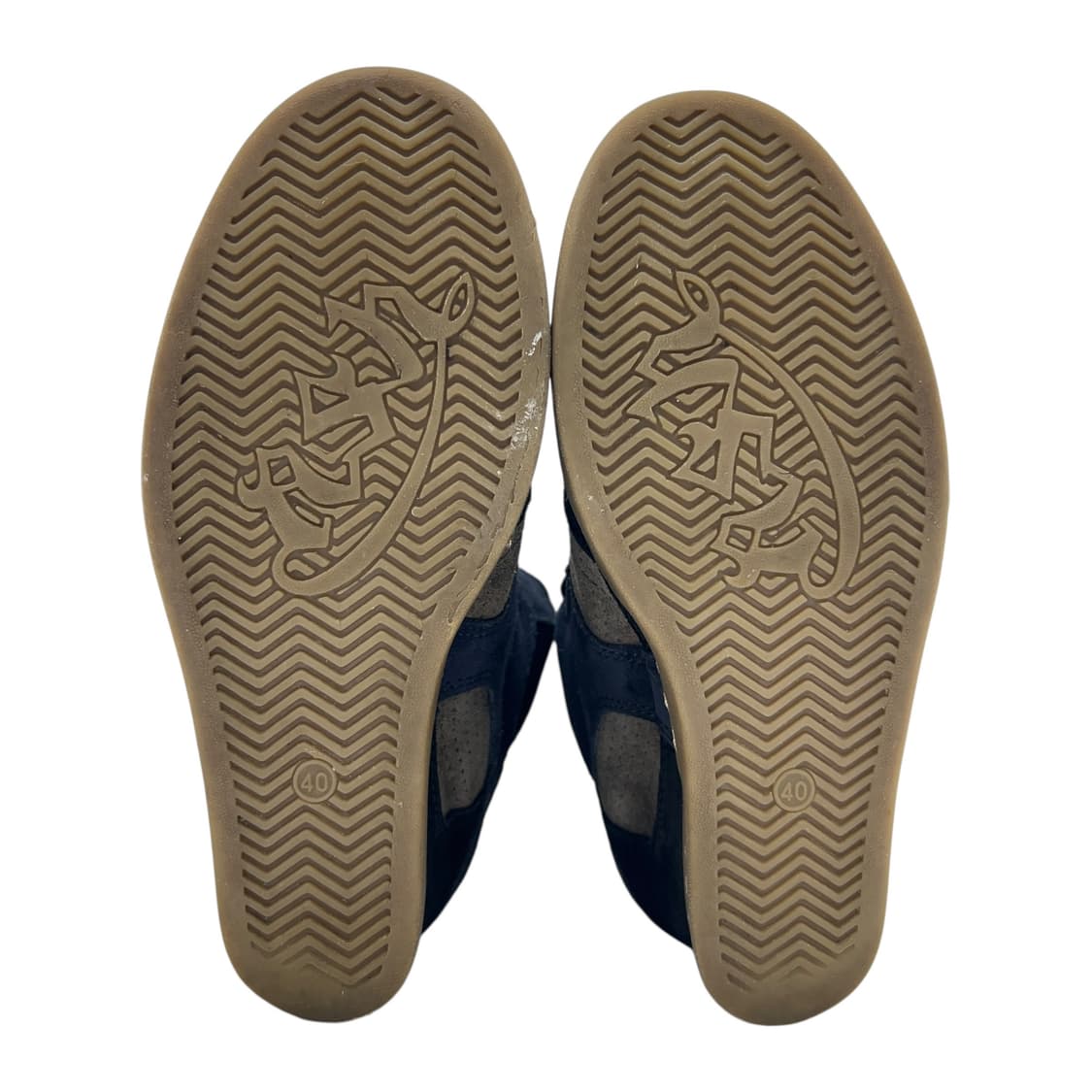 250 W 아쉬 보위 웨지 스니커즈 네이비 브라운 (EU40) 상품이미지6