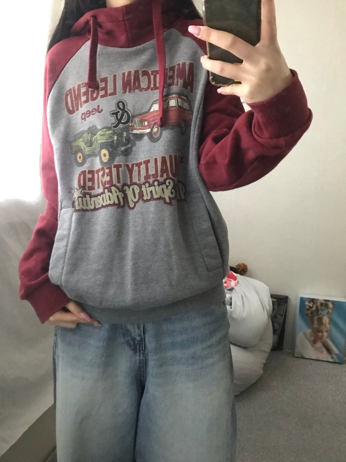 지프 나그랑 빈티지 후드티 상품이미지1