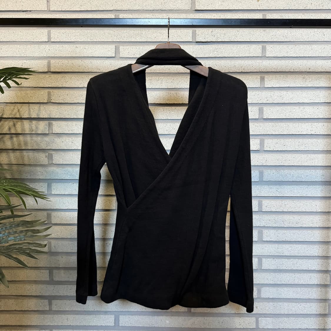 알렉산더 왕 하이브리드 랩 블레이저 탑 더블버튼 골지안감 블랙 상품이미지3