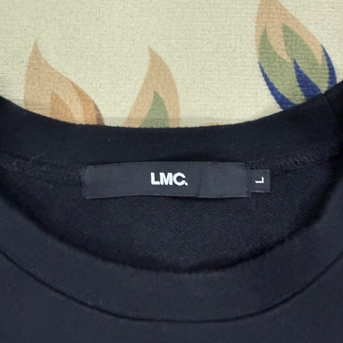 (L)엘엠씨 LMC 오버핏 그래픽 맨투맨(블랙) 상품이미지2