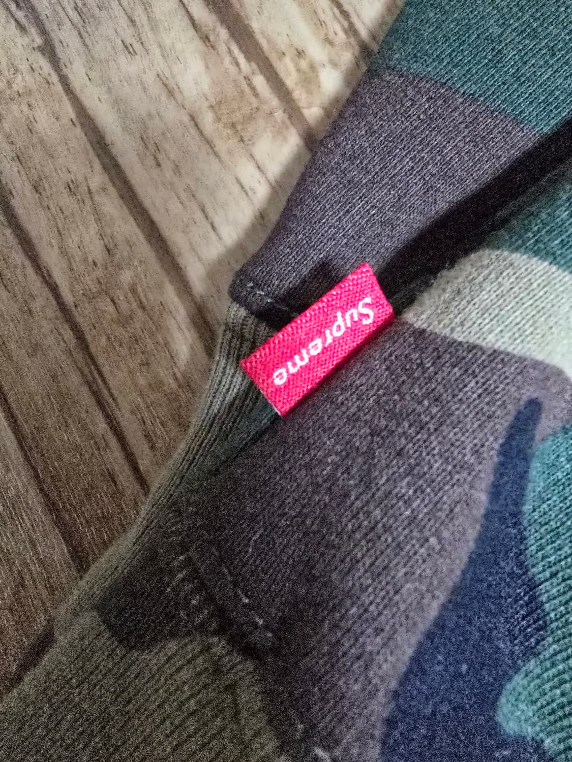 슈프림 스몰 박스 집업 후드 스웨트셔츠 우드랜드 카모 - 24FW 상품이미지3