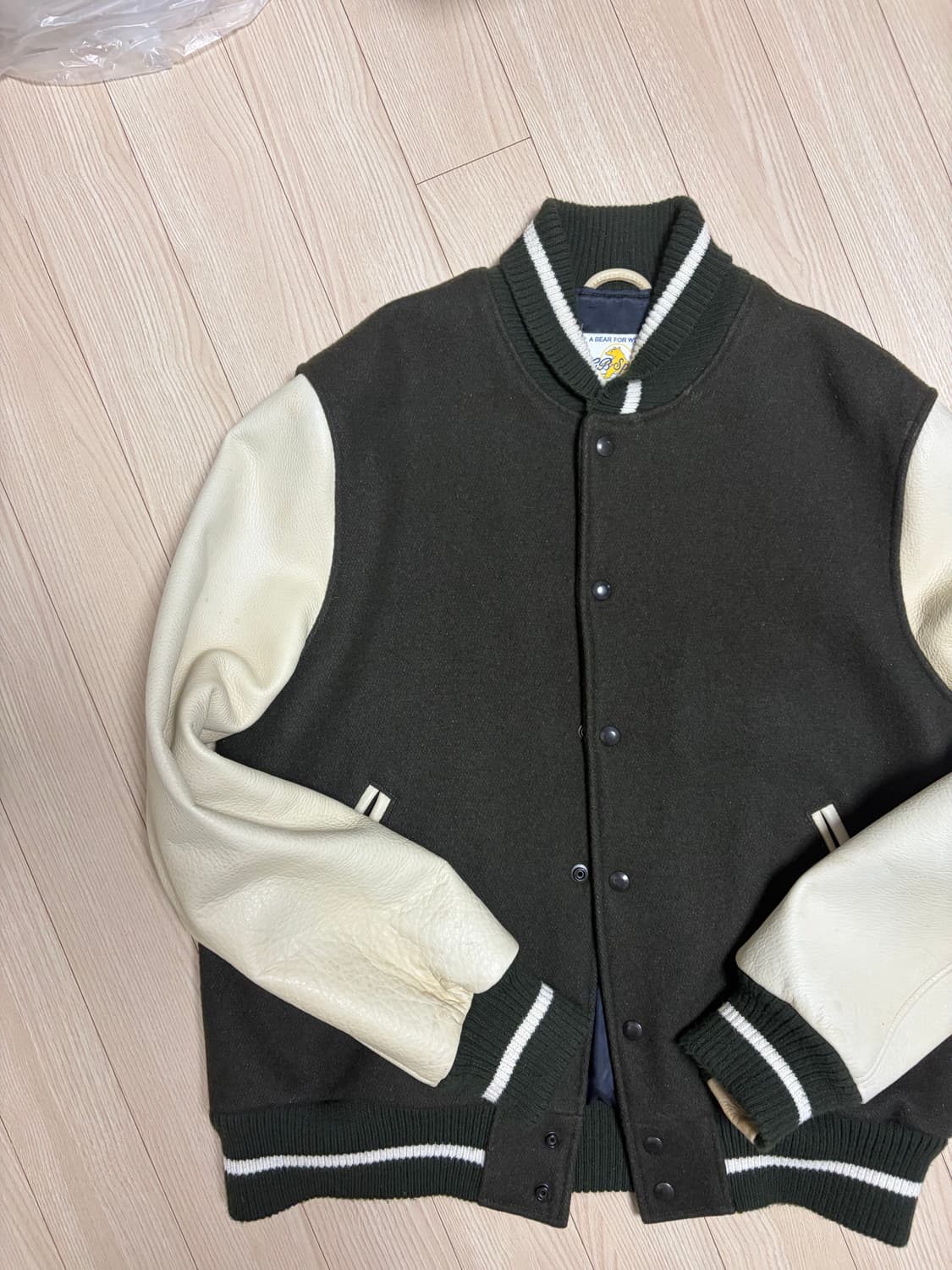 골든베어 바시티 자켓 made in usa 상품이미지3