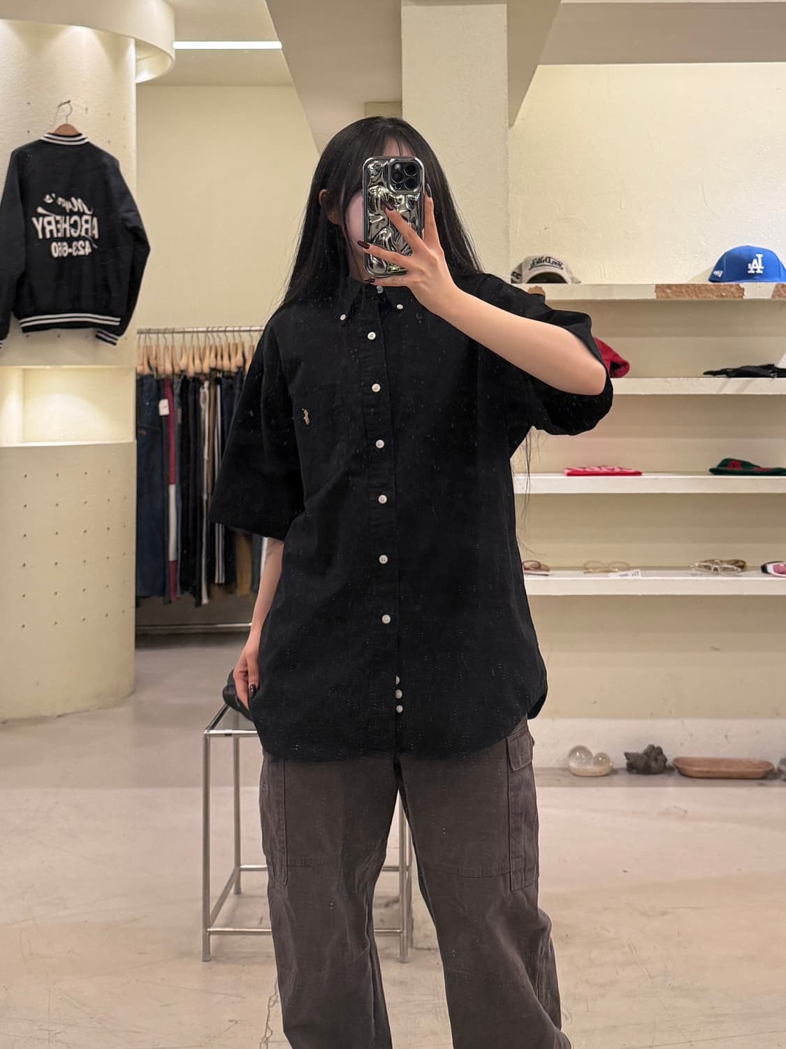 폴로랄프로렌 포니 박시핏 반팔 셔츠 U1680 상품이미지1