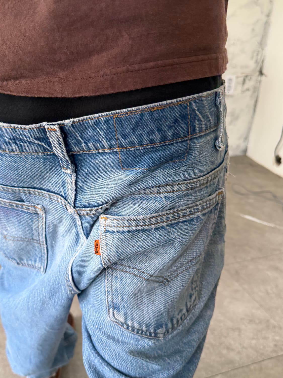 90's MADE IN USA 🇺🇸 리바이스 517 부츠컷 오렌지탭  상품이미지6