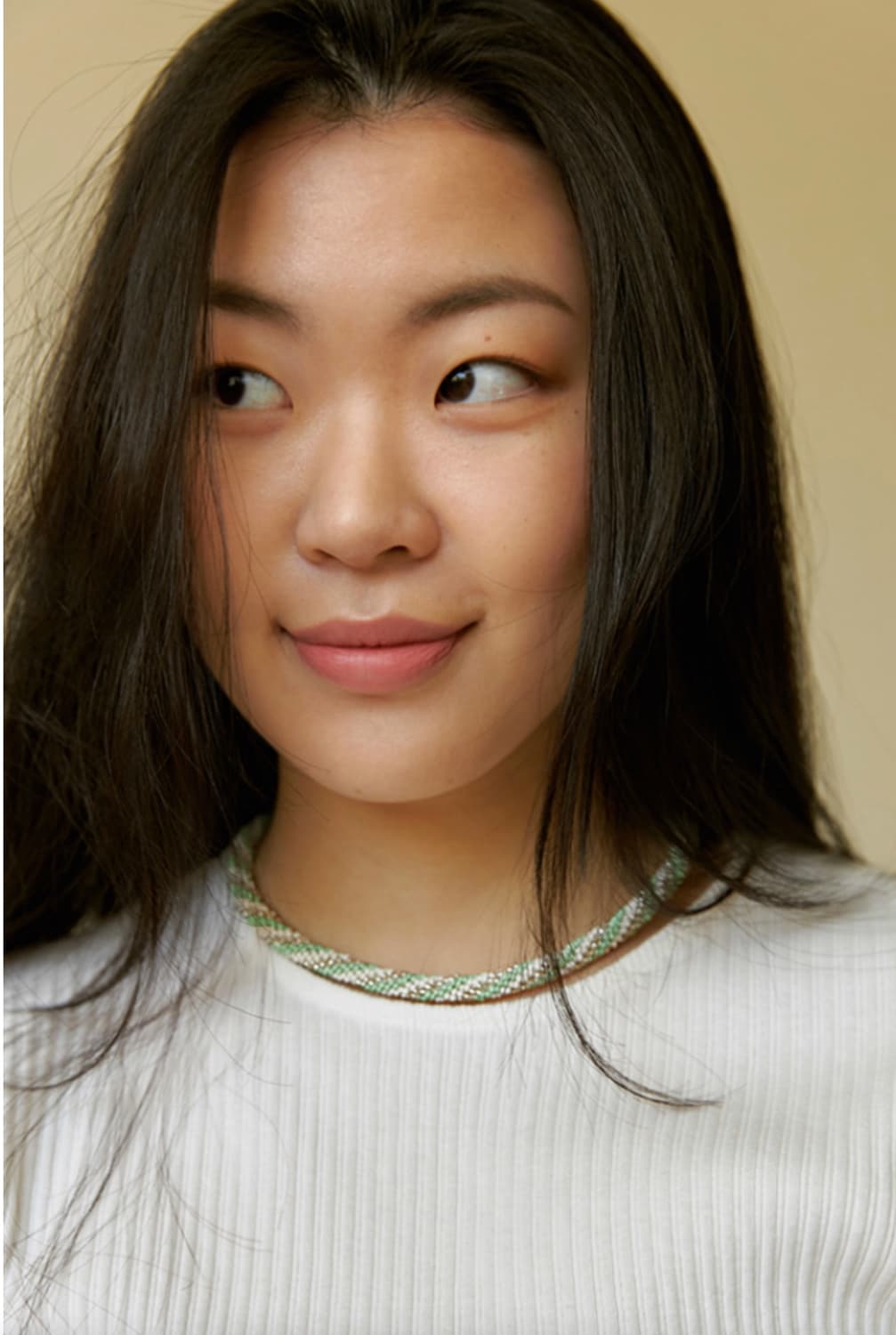 sousa 비즈 목걸이_mint/silver 상품이미지1