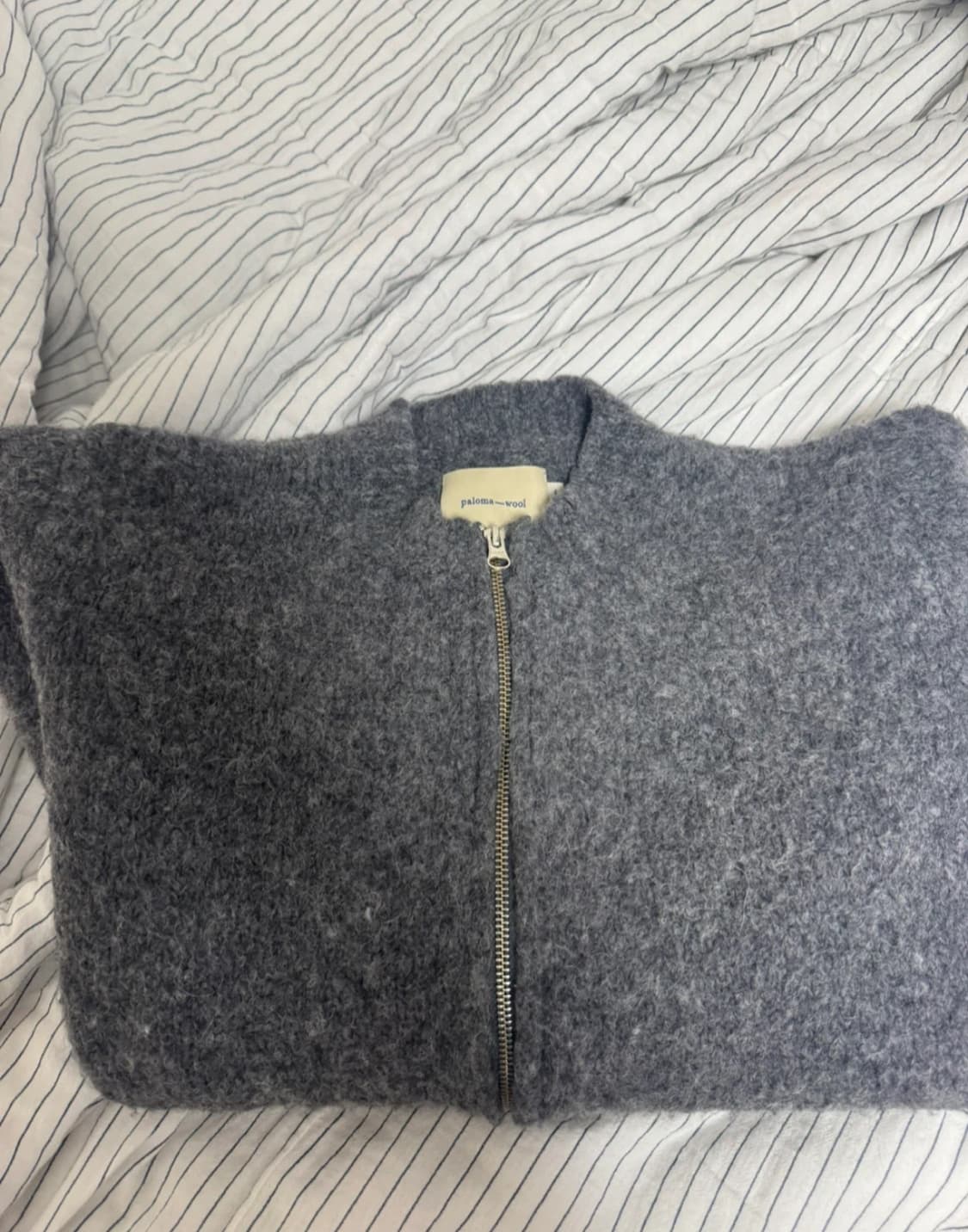 팔로마울 니트집업 상품이미지2