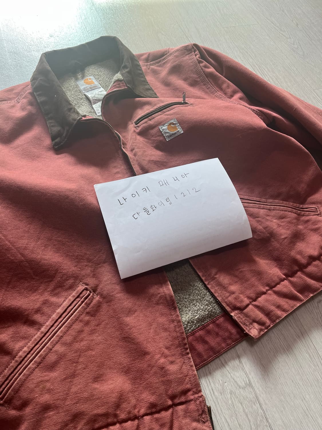 xl 칼하트 디트로이트 자켓 wj97 vrs j97 상품이미지6