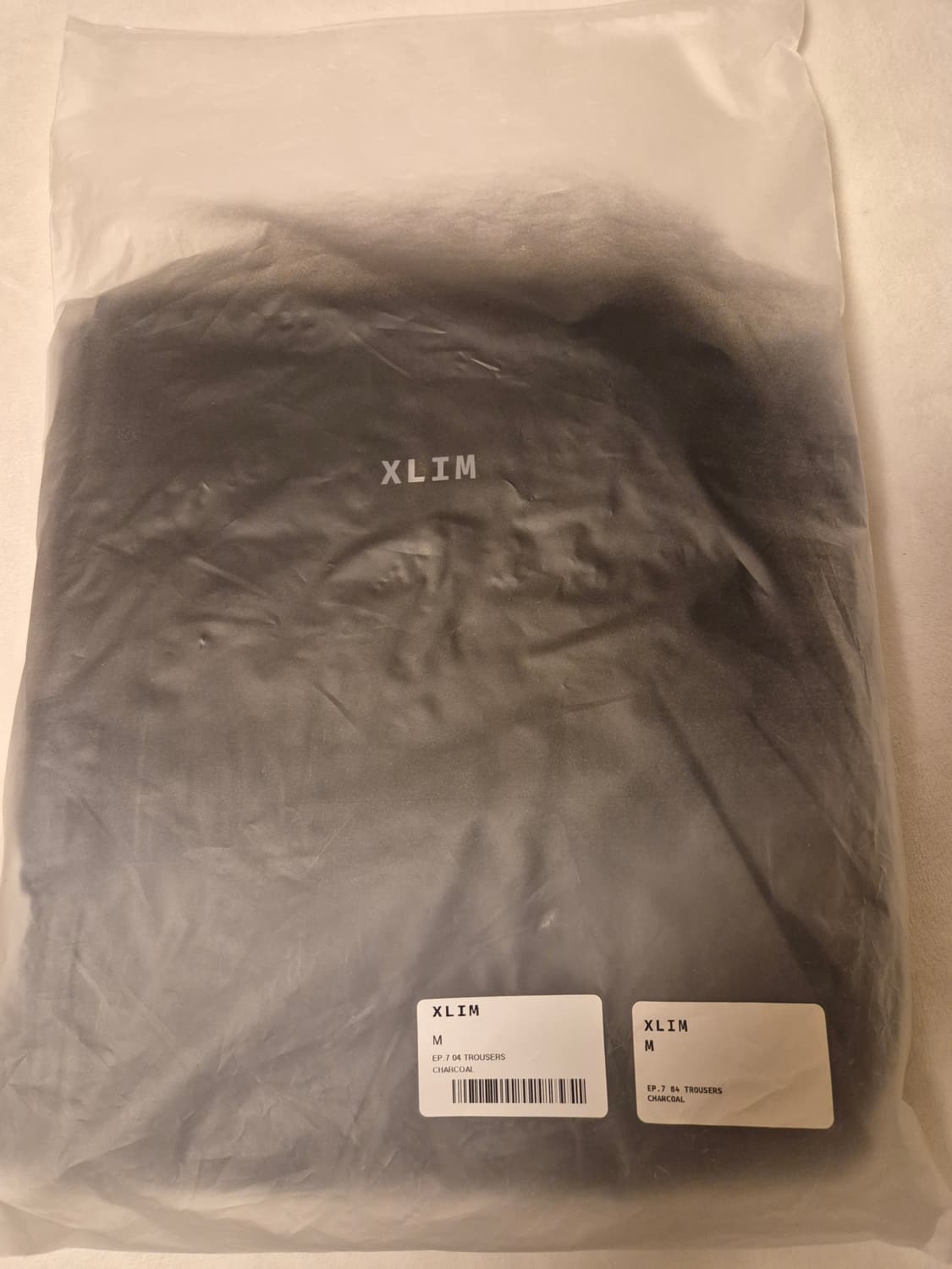 엑슬림 EP.7 팬츠 트라우저 차콜 M(딘 착용) 상품이미지3