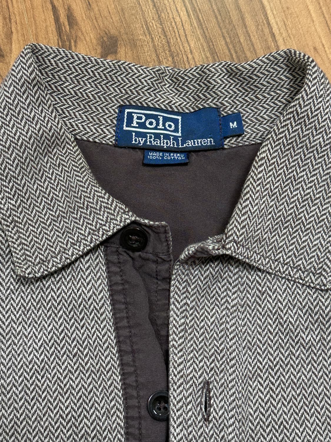 폴로 랄프로렌 헤링본 폴로셔츠 M 상품이미지7