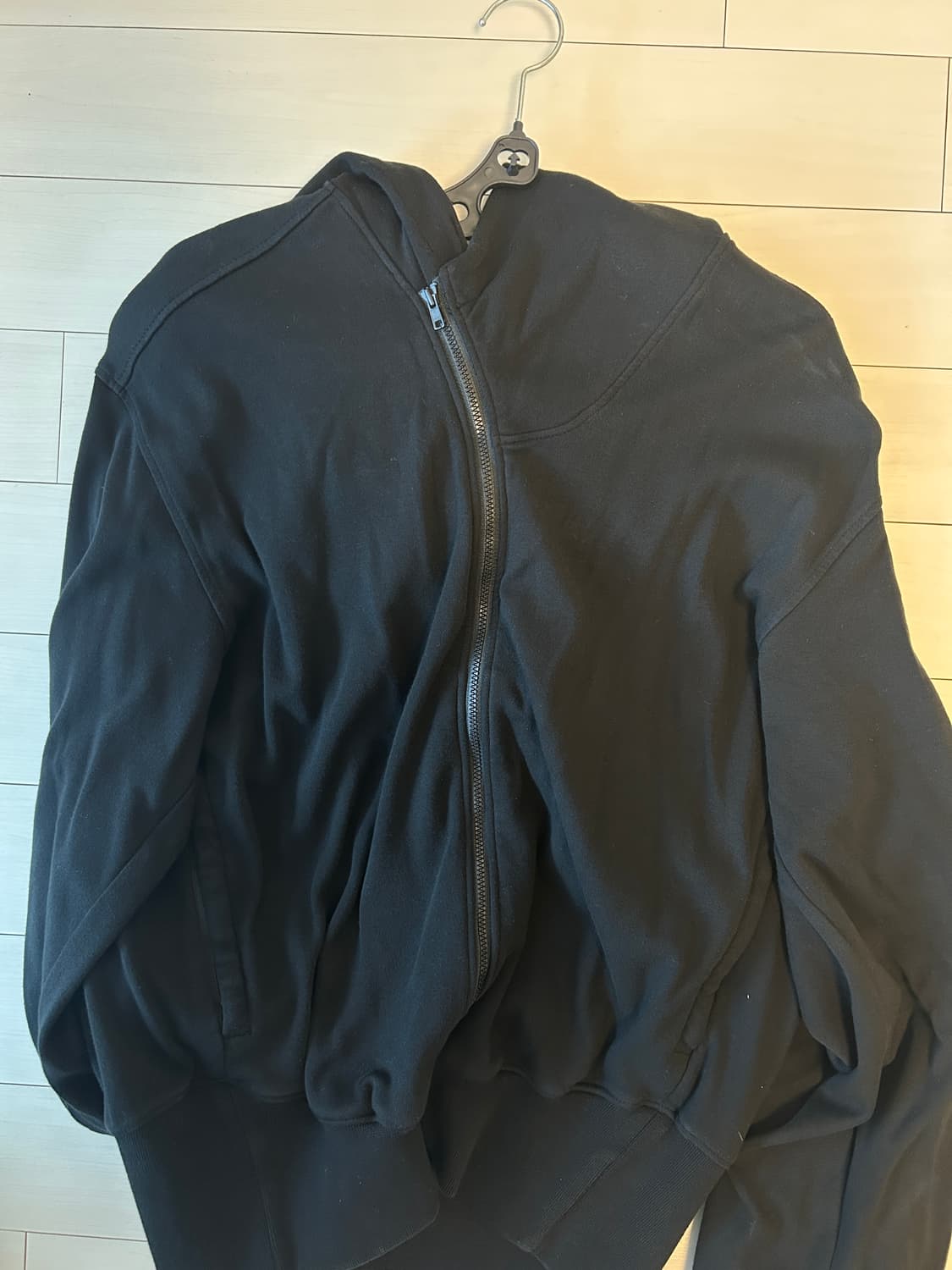 éé 후드집업 블랙 XL 상품이미지1