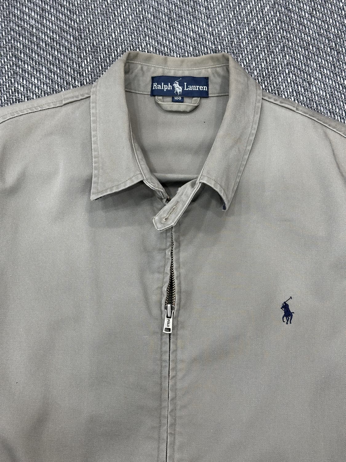 폴로 블루종자켓 L 상품이미지3