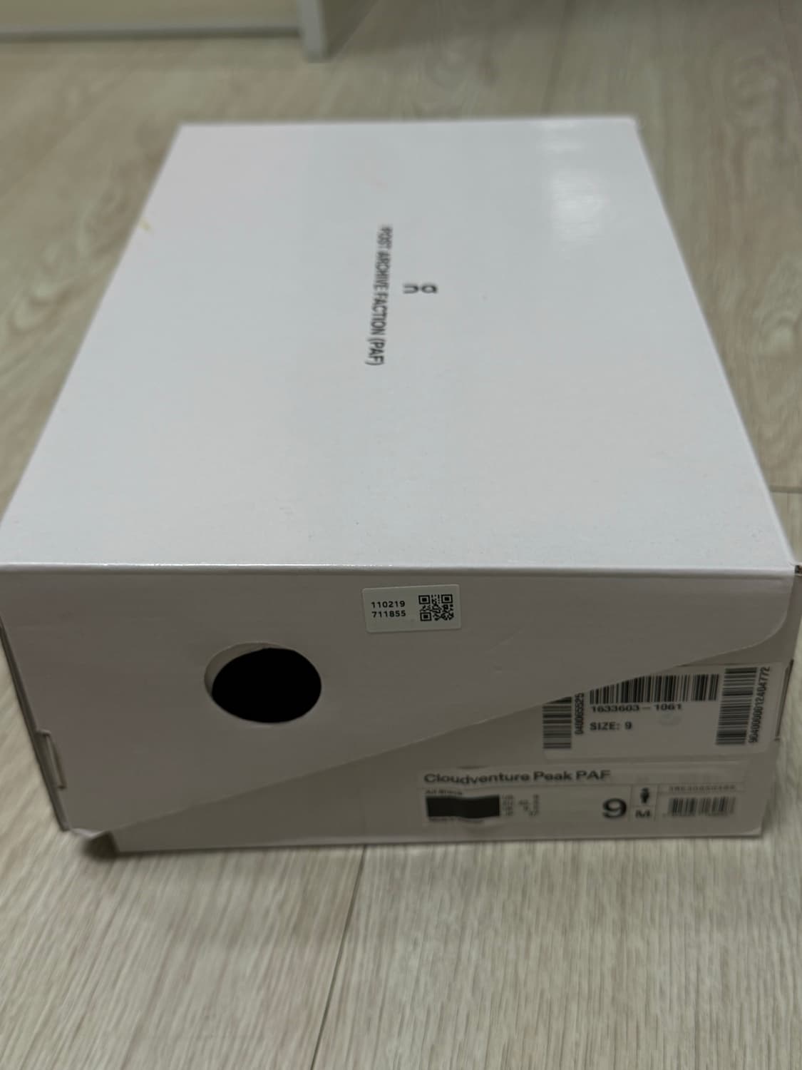 [270] 온파프 클라우드벤쳐 피크 올 블랙 상품이미지8