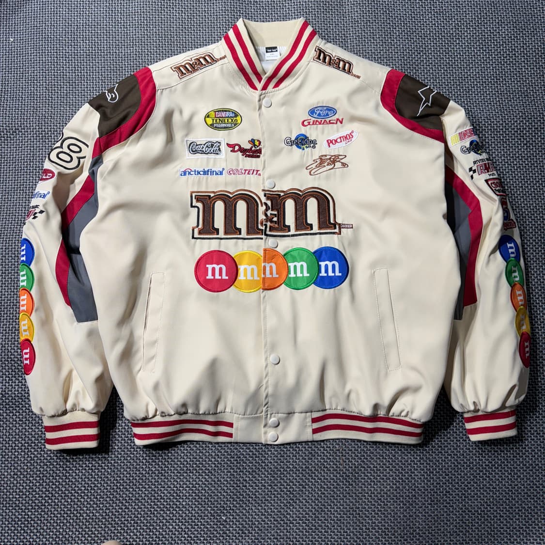 m&m 레이싱 바람막이 점퍼 상품이미지1