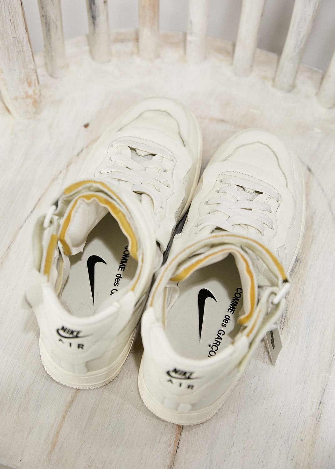 CDG Homme Plus X Nike High Top Sneakers 상품이미지4