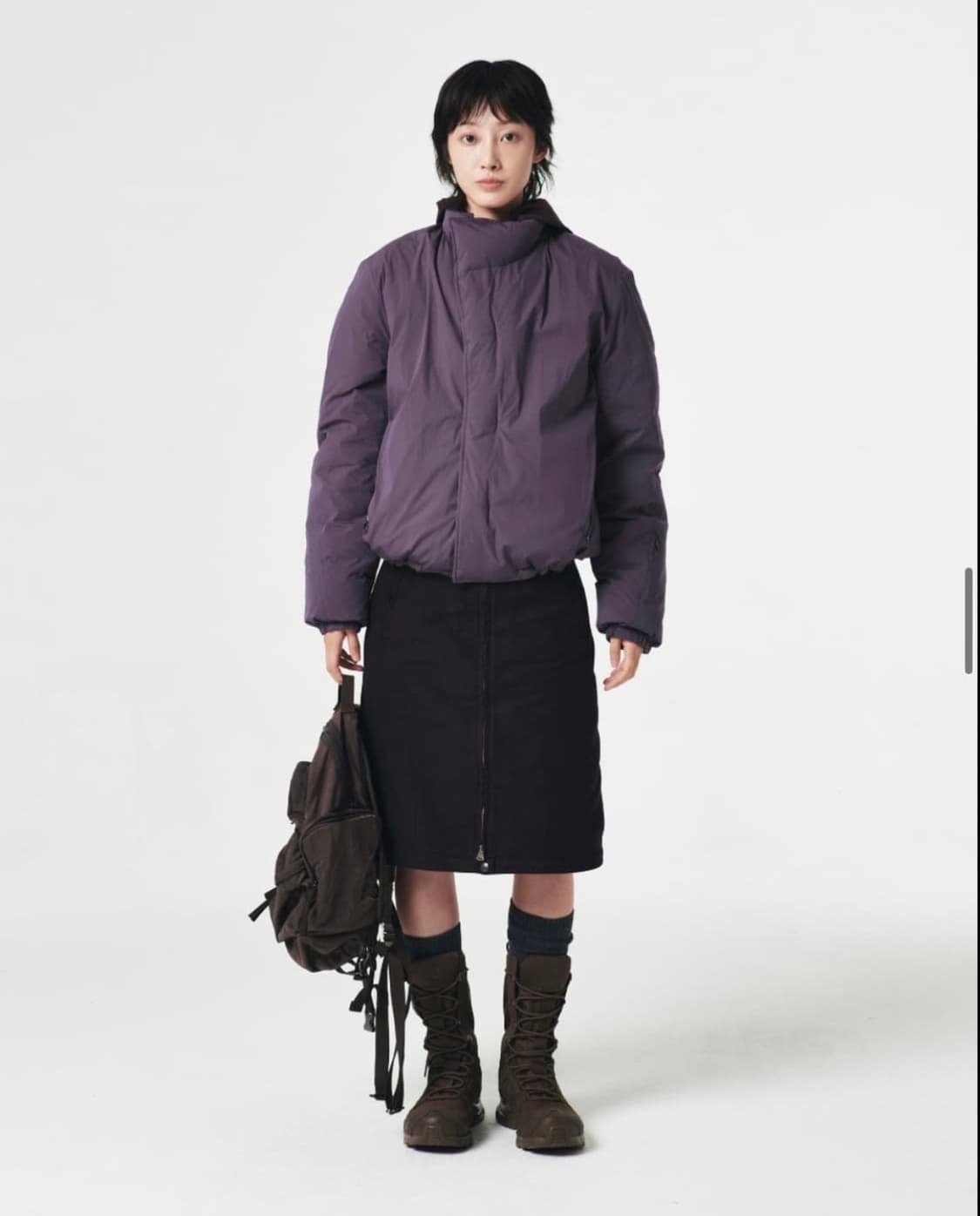 [XS] EE 누마레 패딩 shrunken puffer down 블랙 상품이미지3