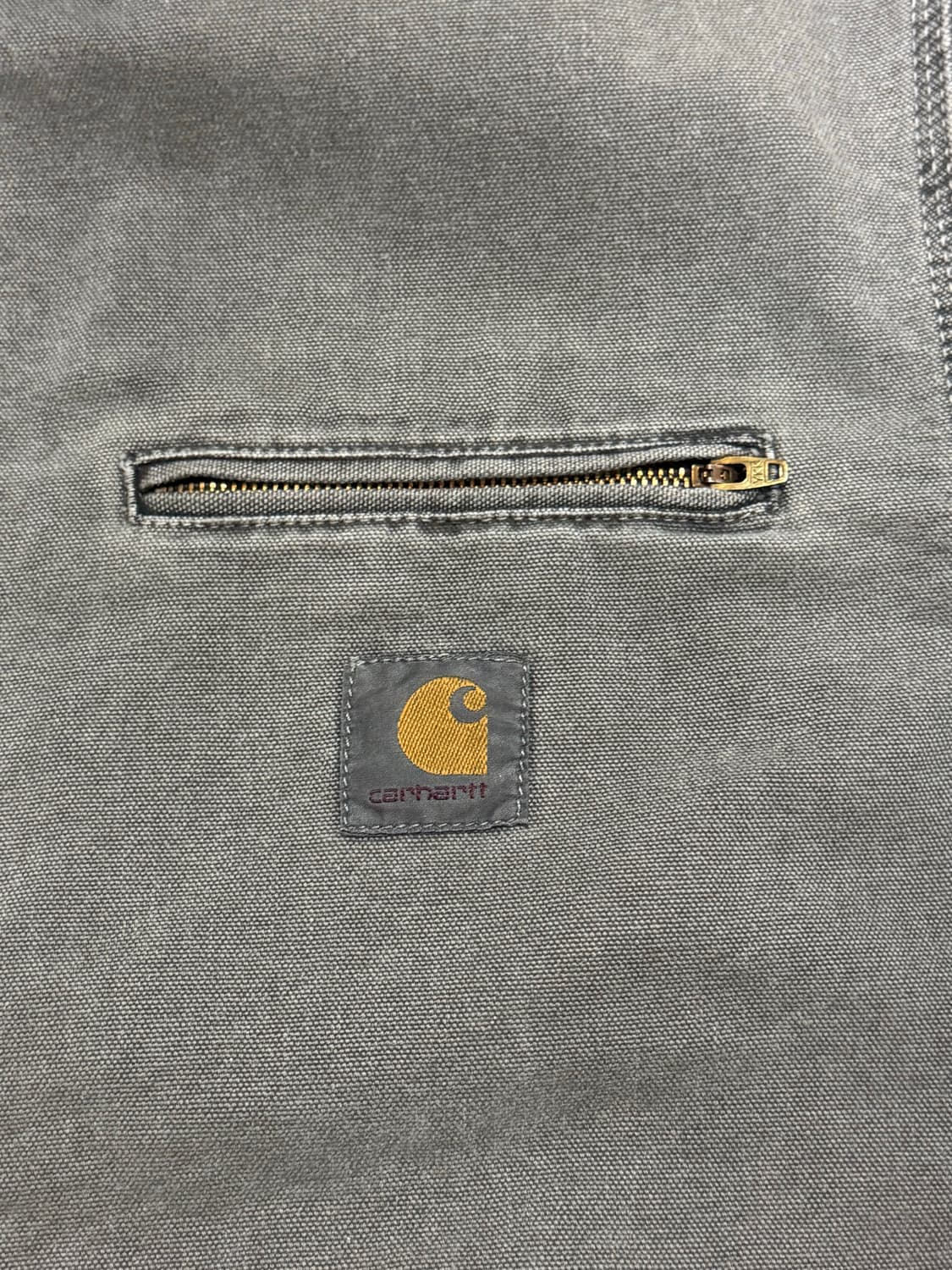 칼하트 wip 디트로이트 자켓 블랙/블랙페이디드 상품이미지2