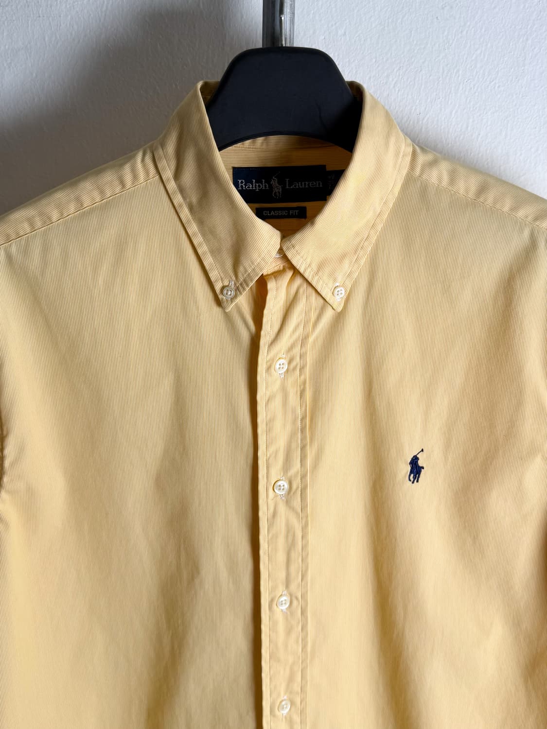 Polo Ralph Lauren Yellow Cotton Shirt 상품이미지2