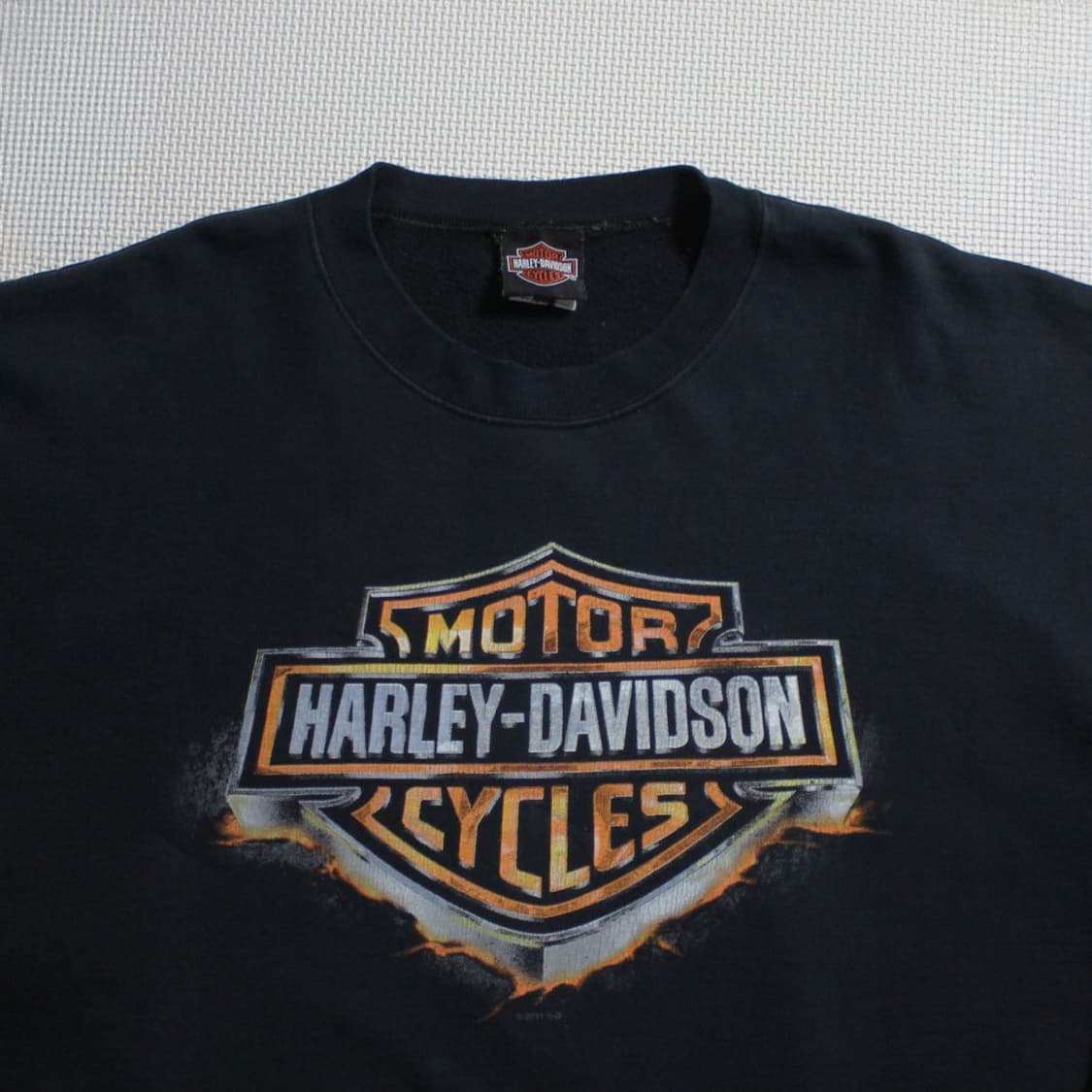 Harley-Davidson 할리 데이비슨 플레임 기모 맨투맨 상품이미지2
