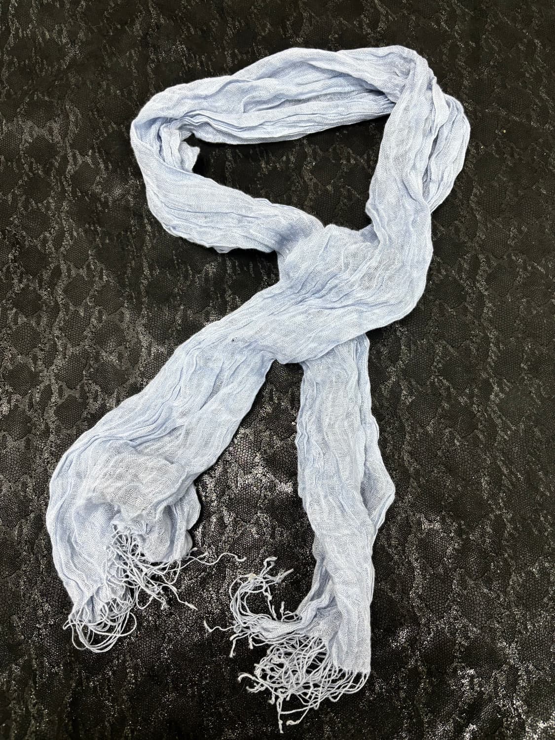 4. Sky blue scarf 2.5 상품이미지3