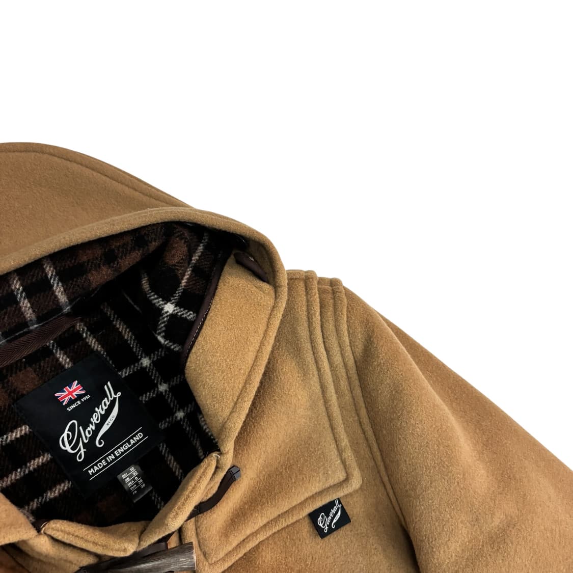 글로버 올 카멜 더플 코트 상품이미지3