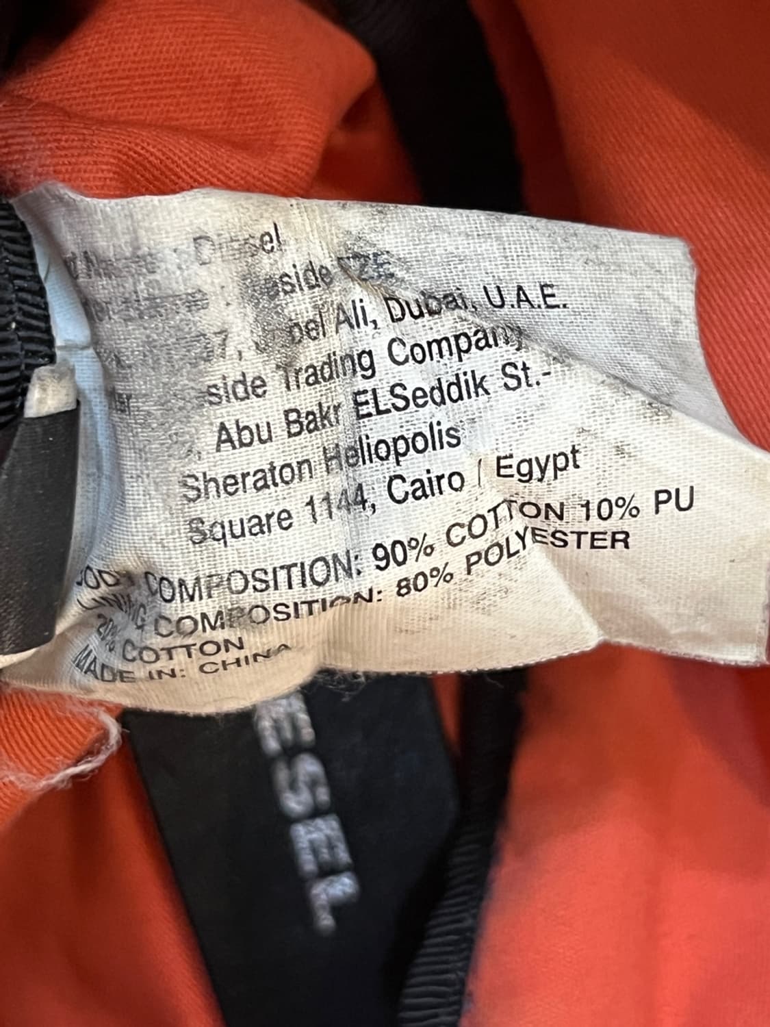 디젤 데님 크로스바디 백 상품이미지9