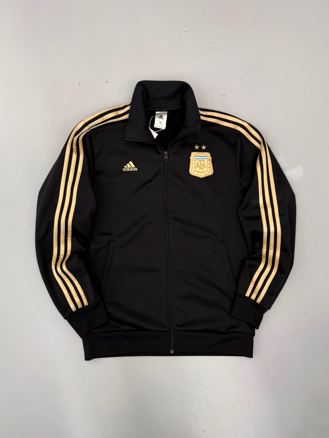 아디다스 루즈핏 검 금 배색 아르헨티나 트랙 져지 상품이미지1