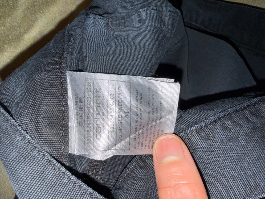 칼하트 싱글니 팬츠 상품이미지4