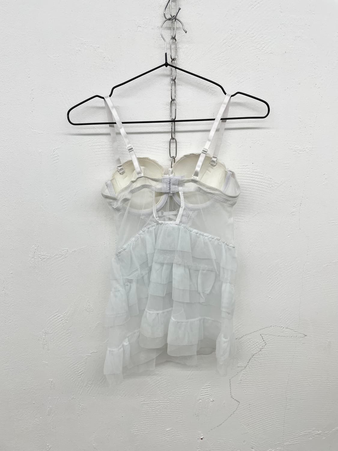 화이트 엔젤 시어 프릴 코르셋 상품이미지6