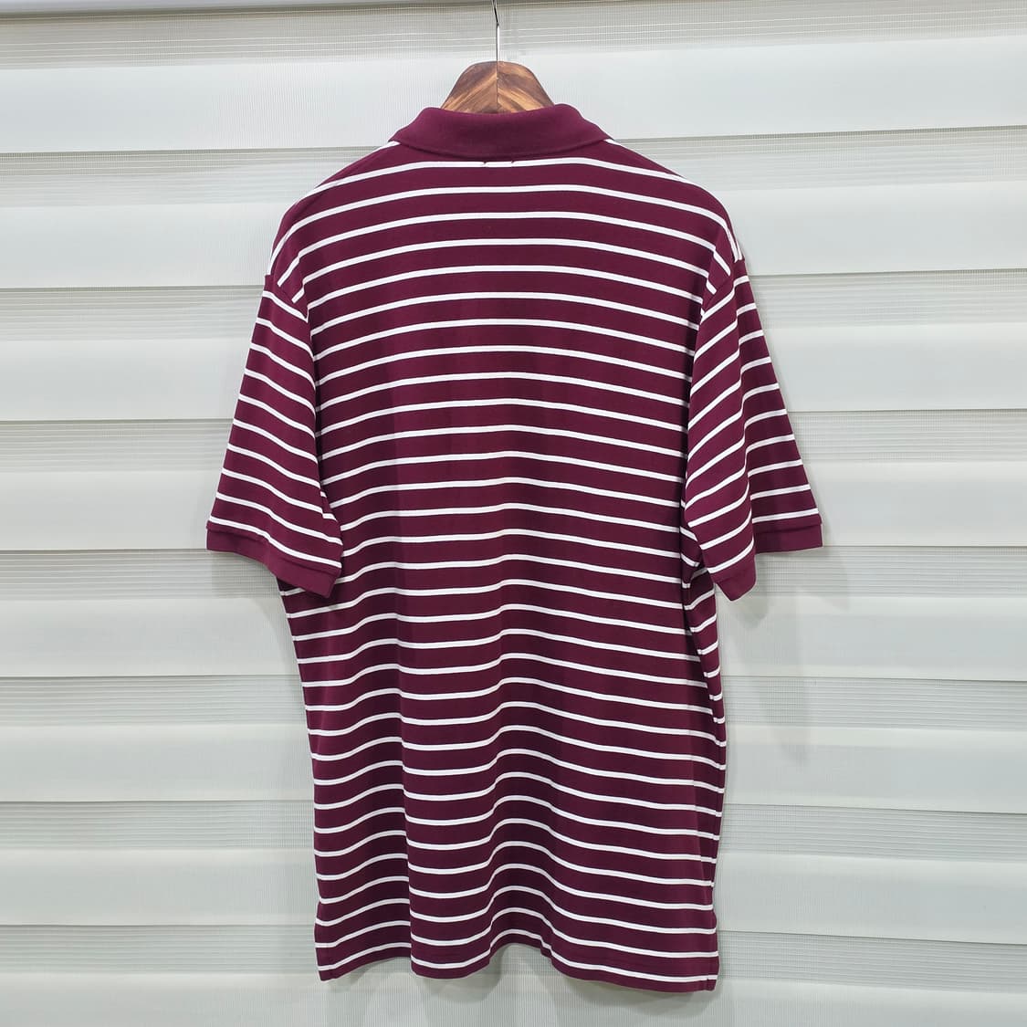 폴로 랄프로렌 스트라이프 반팔 카라티- L 상품이미지5