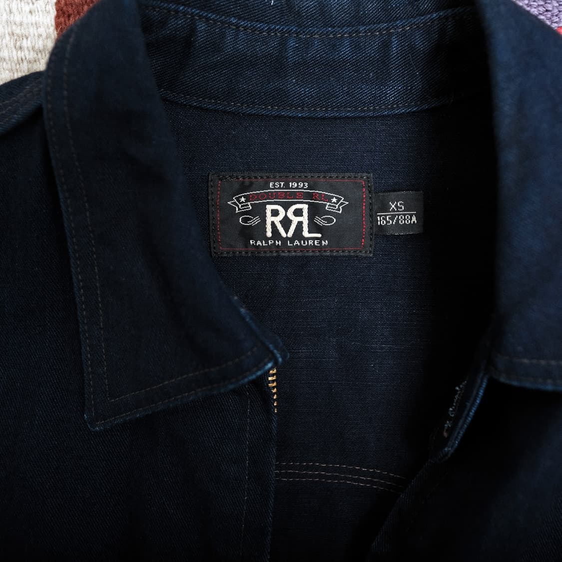 RRL 더블알엘 인디고 스포츠 자켓 xs사이즈 (추천 44-55) 상품이미지7