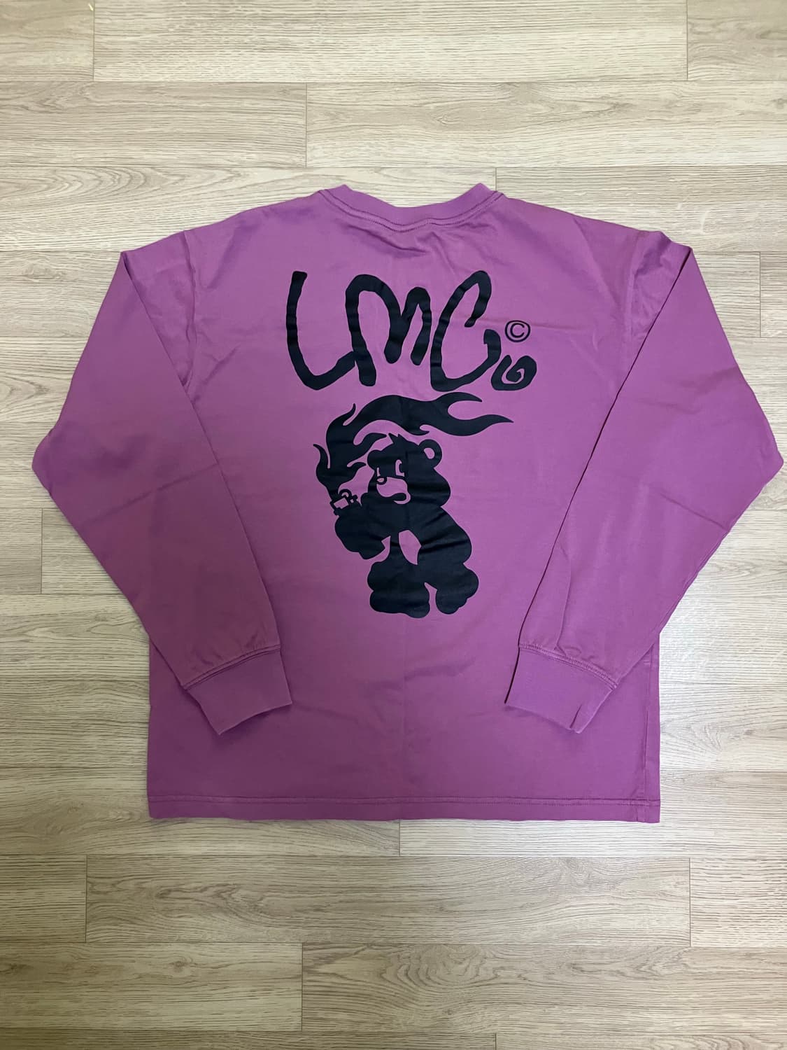 [M] FLAME BEAR LONG SLV TEE 상품이미지2