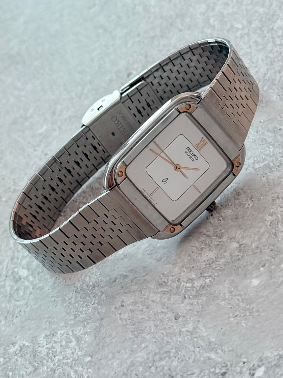 Seiko 세이코 쿼츠 스퀘어 상품이미지4