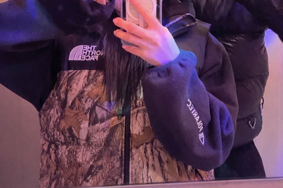 노스페이스 1996 눕시 RDS 다운 베스트 리얼트리 카모 패딩조끼 상품이미지4