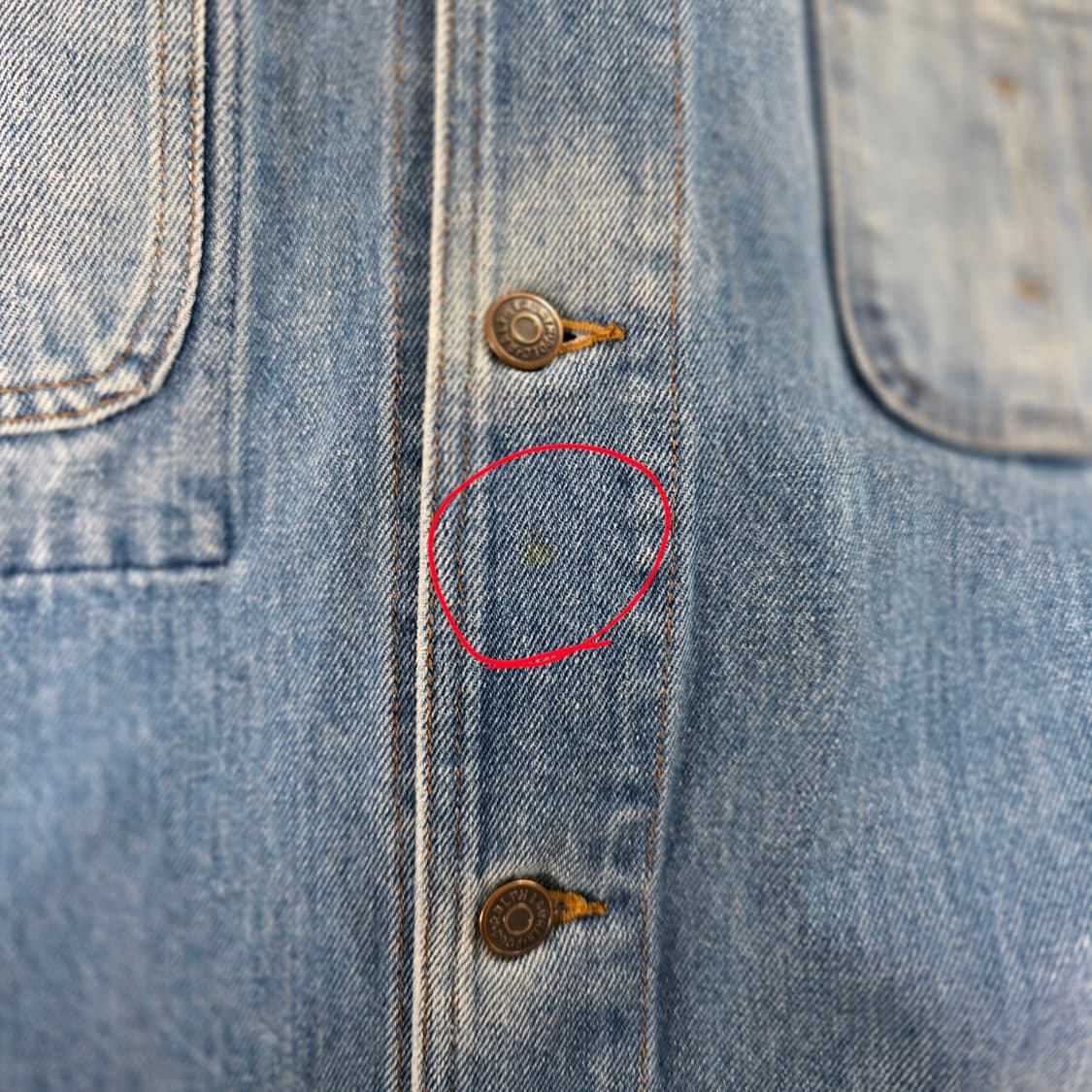 [M] 80's-90's 폴로 랄프로렌 컨트리 폴로컨트리 데님 초어자켓 상품이미지9