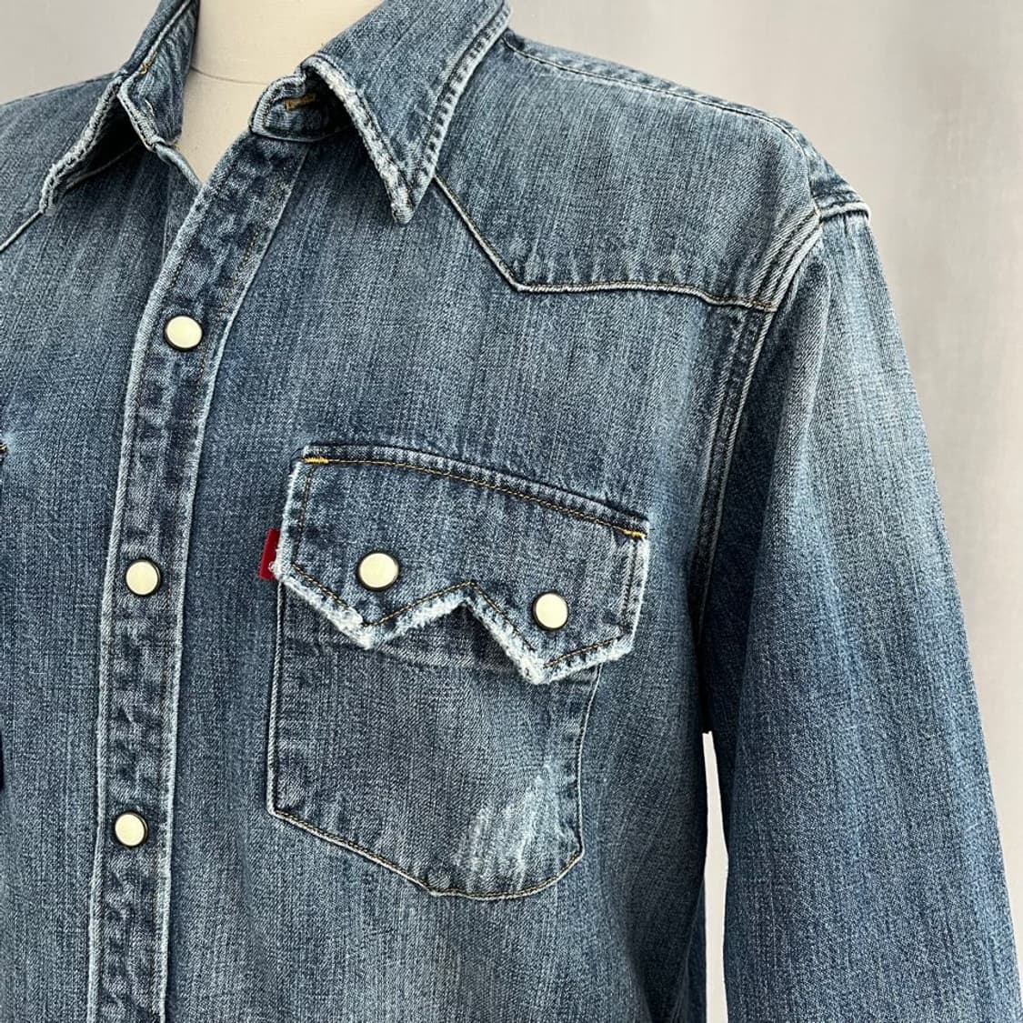 리바이스 웨스턴 데님 셔츠/#3620 상품이미지3