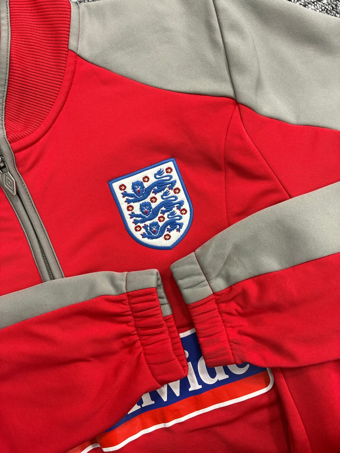 엄브로 09-10 잉글랜드 국대 풀오버 드릴탑 M 상품이미지7