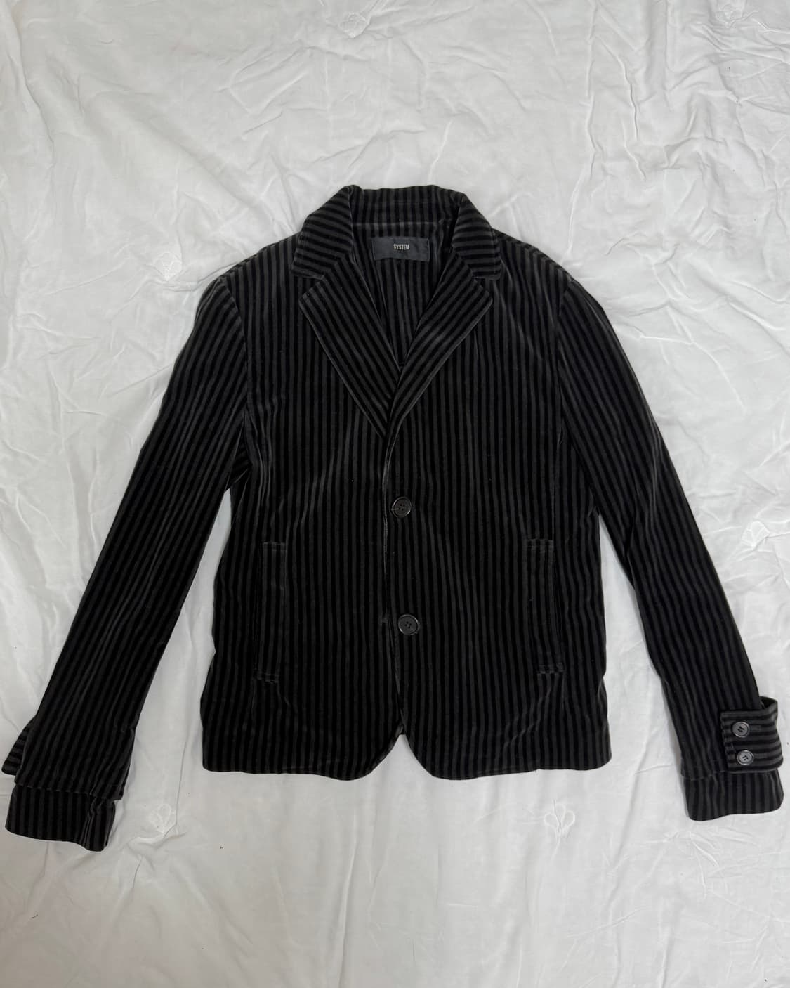 시슬리 스트라이프 자켓 상품이미지1