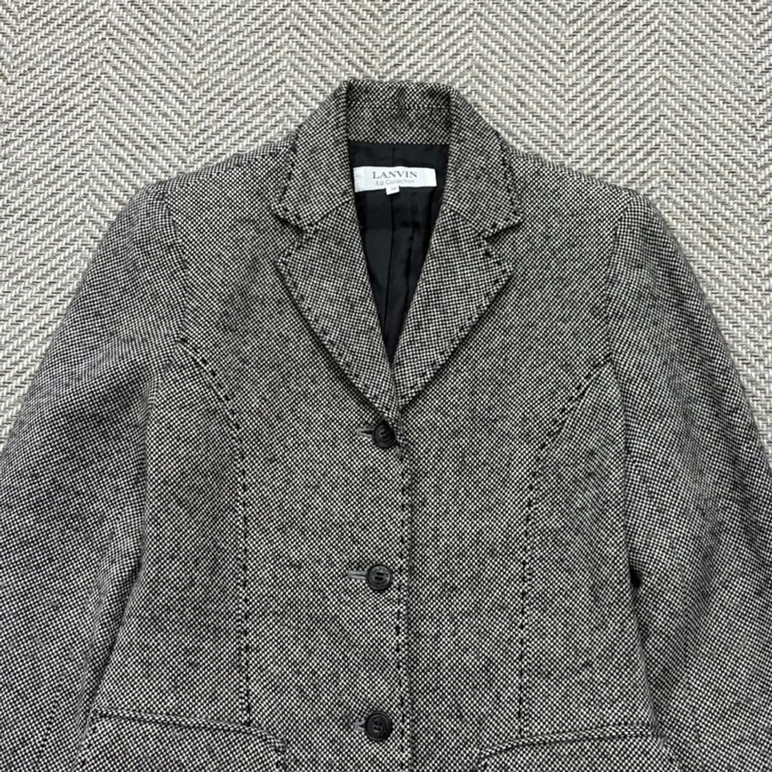 랑방 울블렌드 블레이저 v1937 상품이미지3