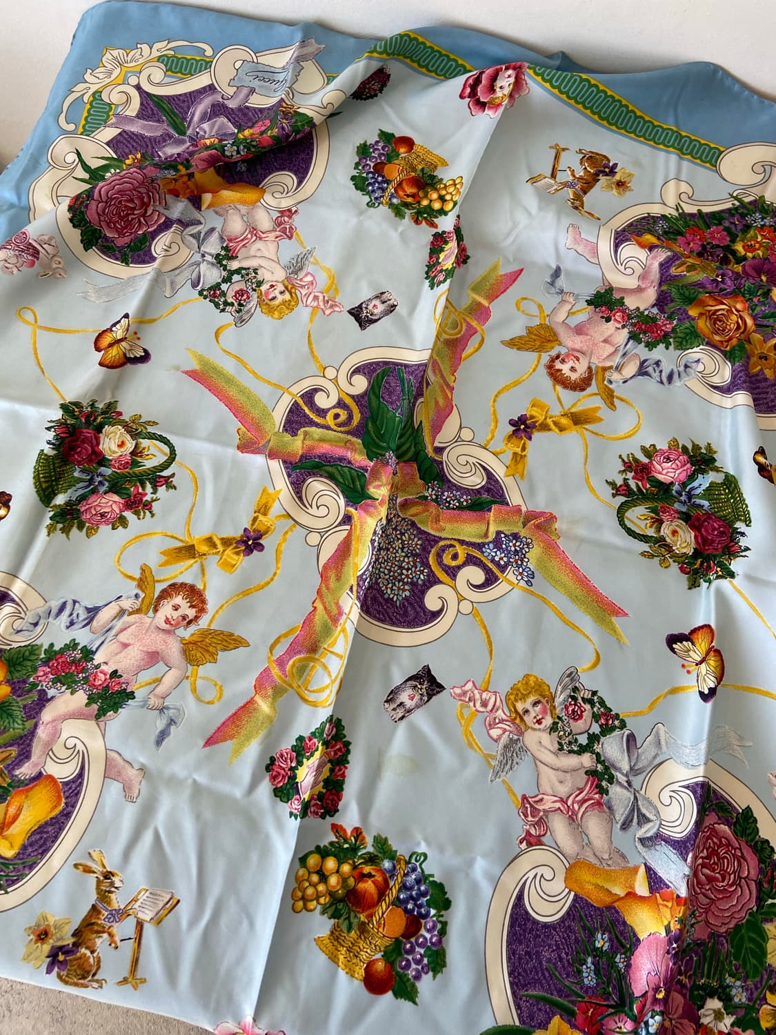 구찌 실크 스카프 상품이미지3