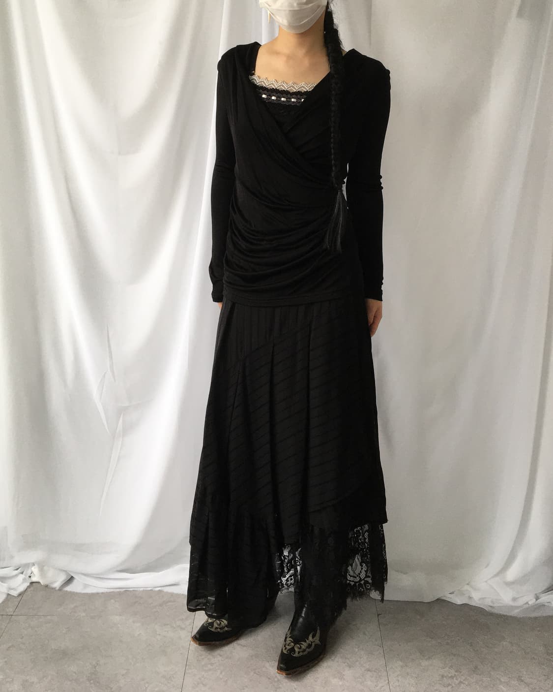 Shirring drape sleeve 상품이미지7
