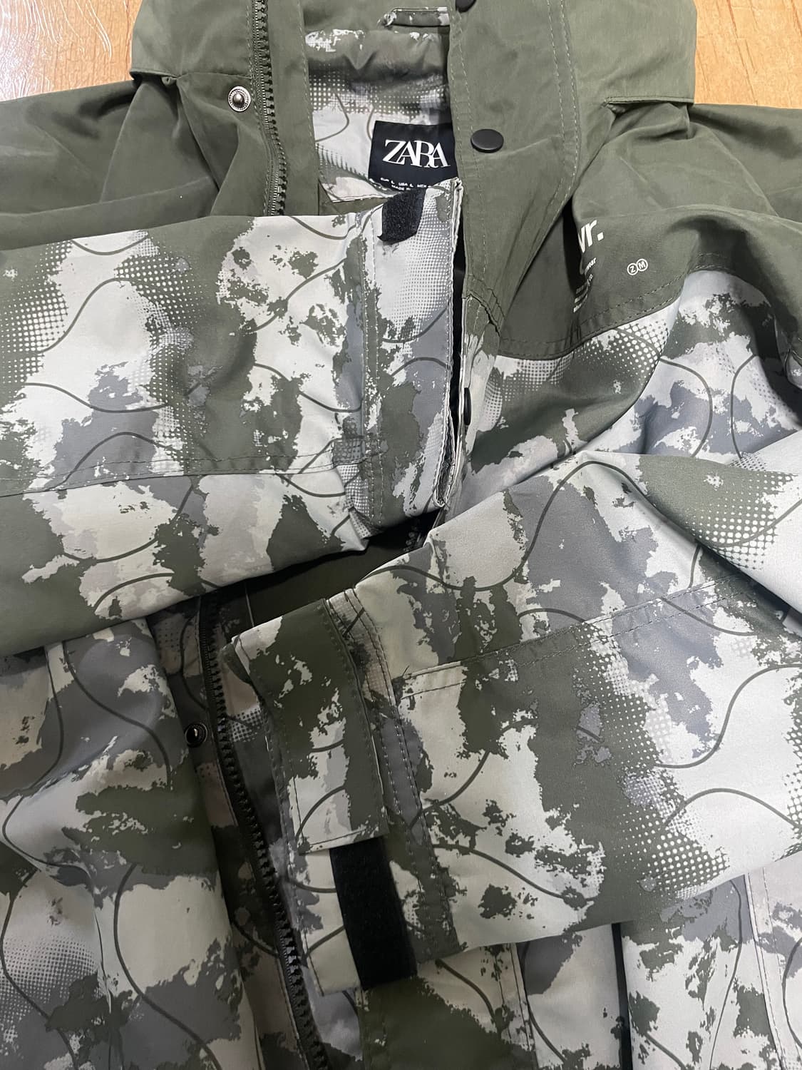 자라 바람막이 야상 자켓 L 상품이미지5