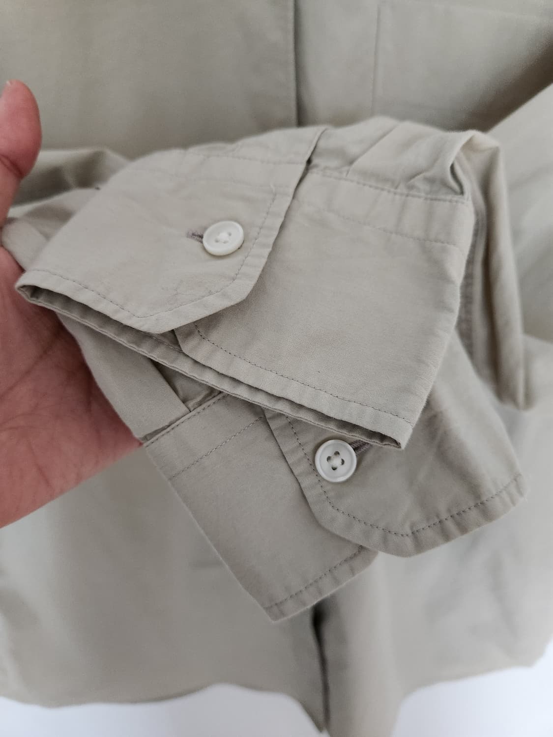 유니클로U 오버사이즈 롱셔츠 M 상품이미지5