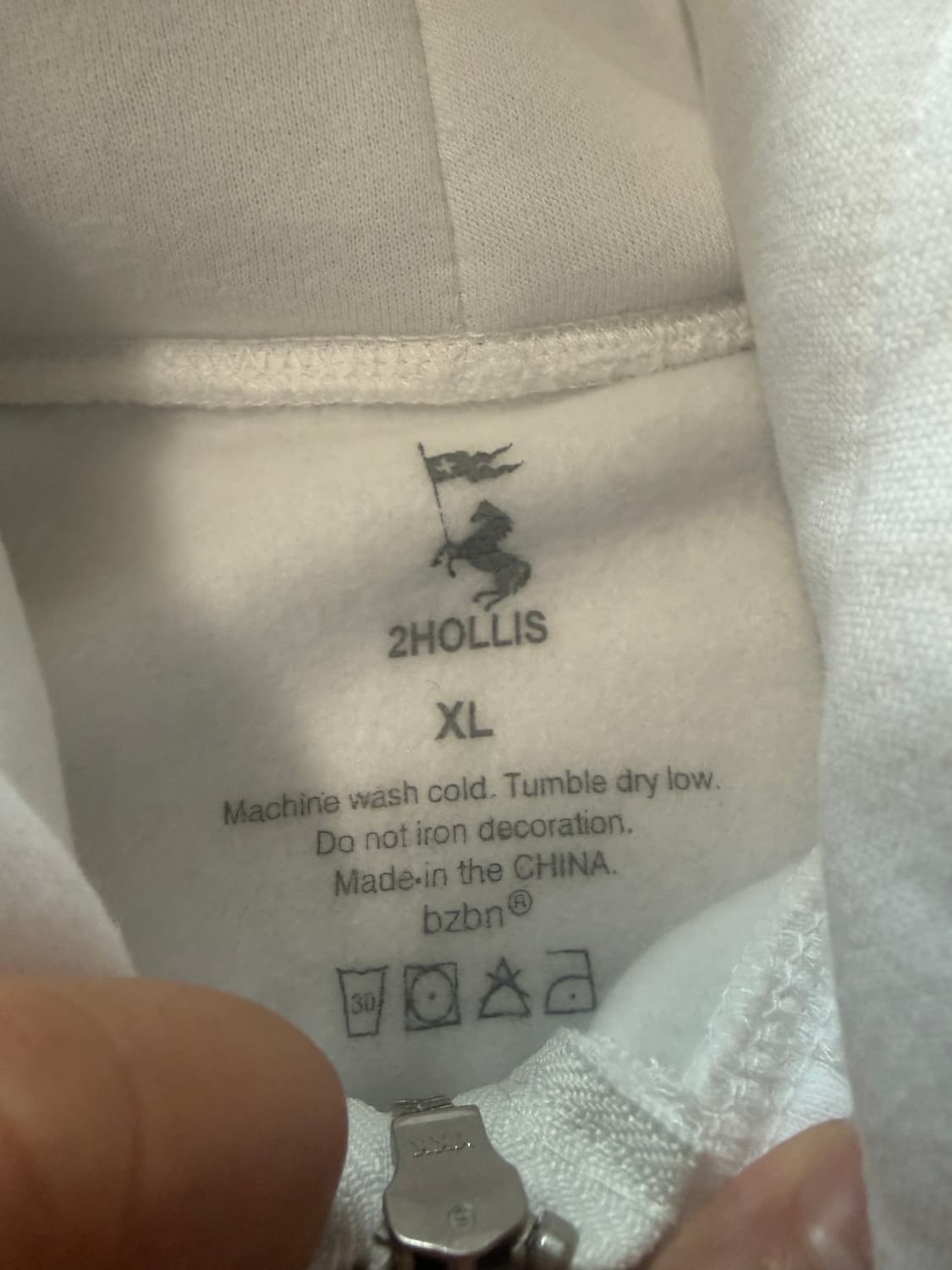 (XL) 2hollis dateback 후드 집업 상품이미지2